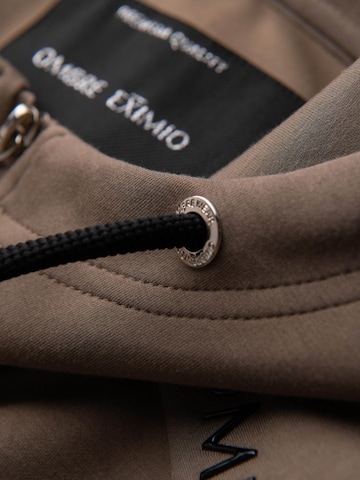 Ombre Sweatvest in Bruin