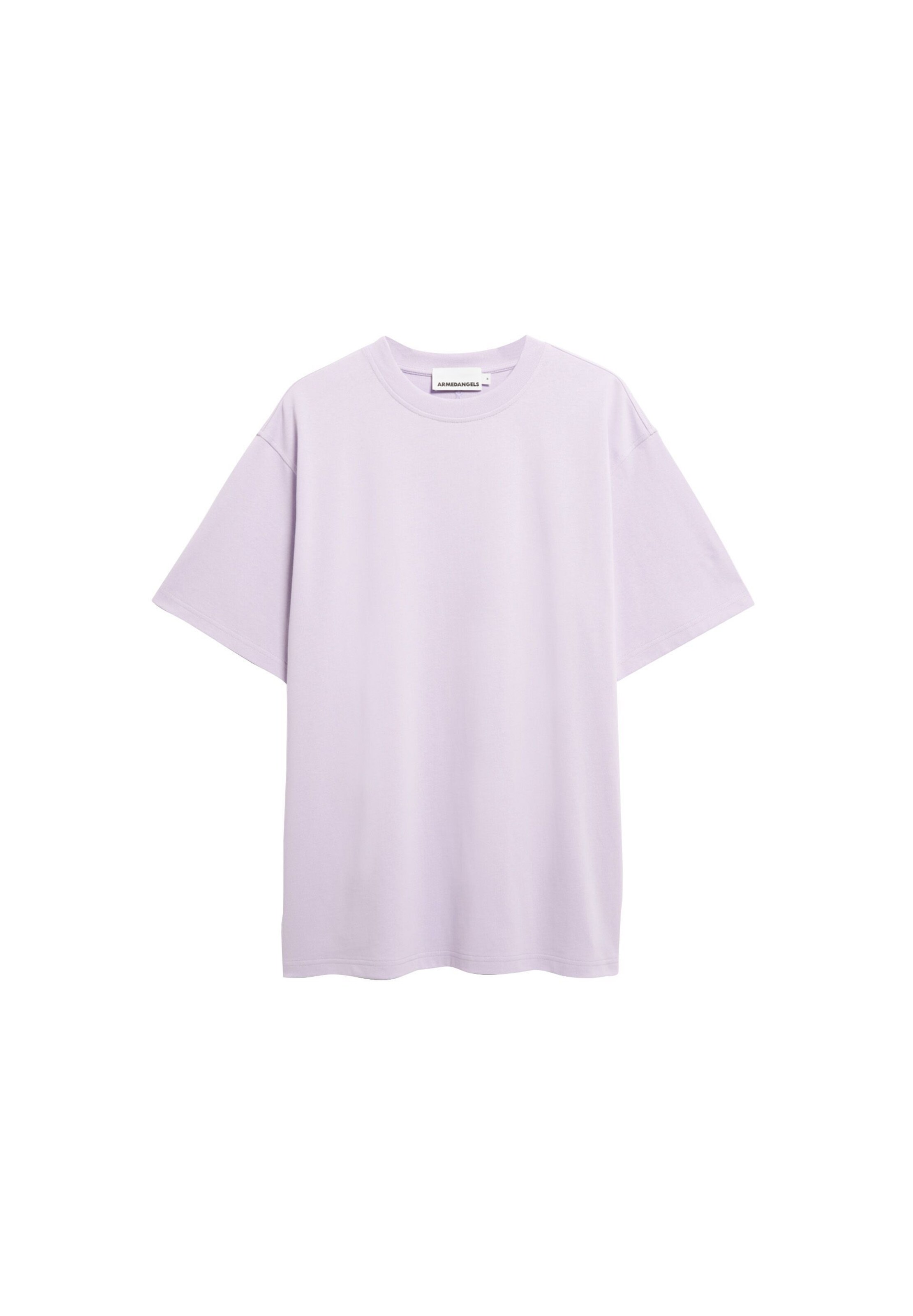 ARMEDANGELS T-Shirt MAARKOS in Lila: Vorderseite