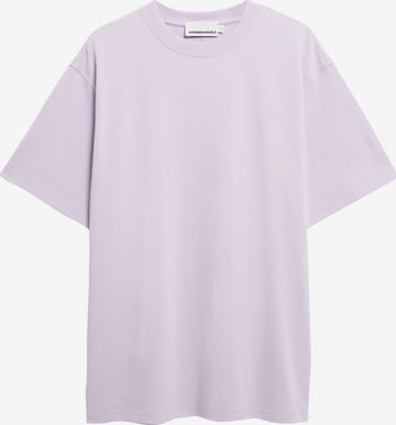 ARMEDANGELS Shirt in Lila: voorkant