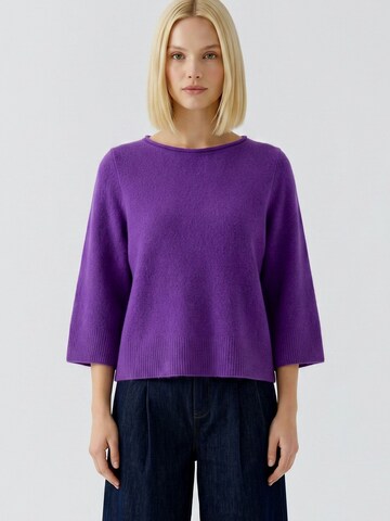 OUI Pullover in Lila: Vorderseite