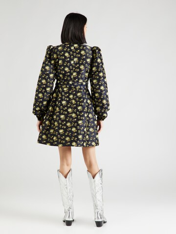 Rochie tip bluză 'Lynett' de la Custommade pe albastru