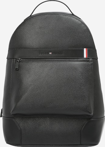 TOMMY HILFIGER Backpack in Black: front
