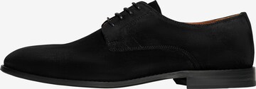 Henry Stevens Lace-Up Shoes in Black