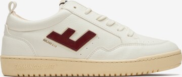 Flamingos' Life Platform trainers 'Roland V.10' in White: front