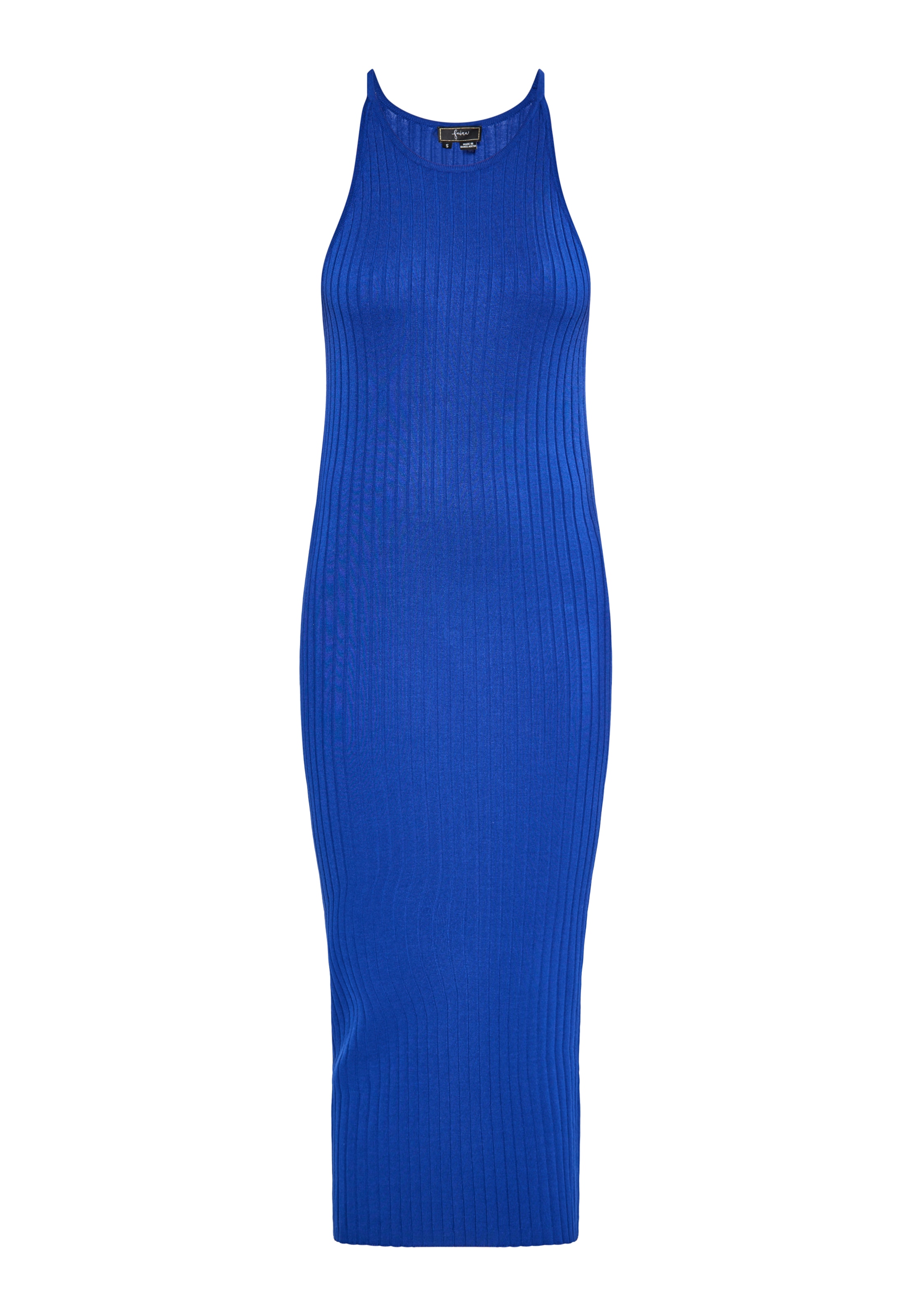 faina Πλεκτό φόρεμα σε μπλε: μπροστά