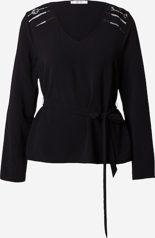 ABOUT YOU Blouse 'Julika' in Zwart: voorkant