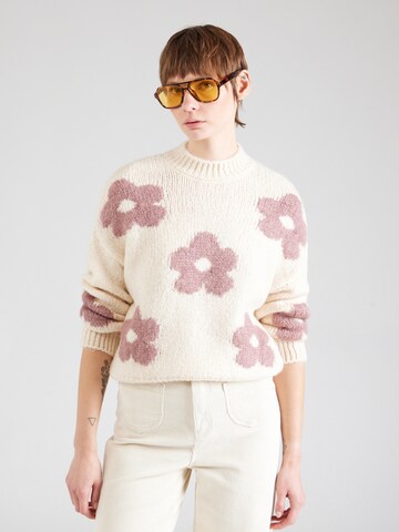 Pull-over 'JDYKILIAN' JDY en blanc : devant