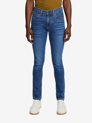 ESPRIT Skinny Jeans in Blauw: voorkant