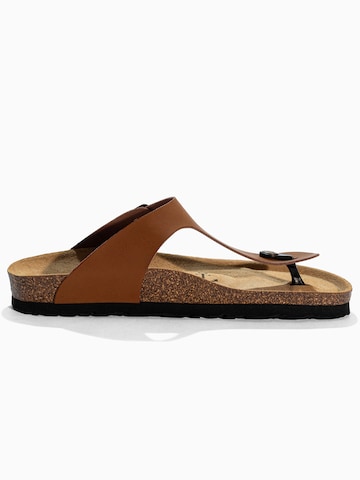 Infradito 'MELIA' di Bayton in marrone