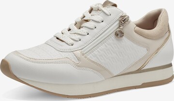 TAMARIS Sneakers laag in Wit: voorkant