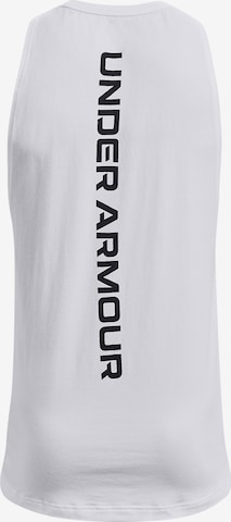 T-Shirt fonctionnel UNDER ARMOUR en blanc