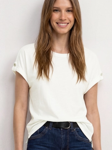 STREET ONE Μπλουζάκι σε λευκό: μπροστά