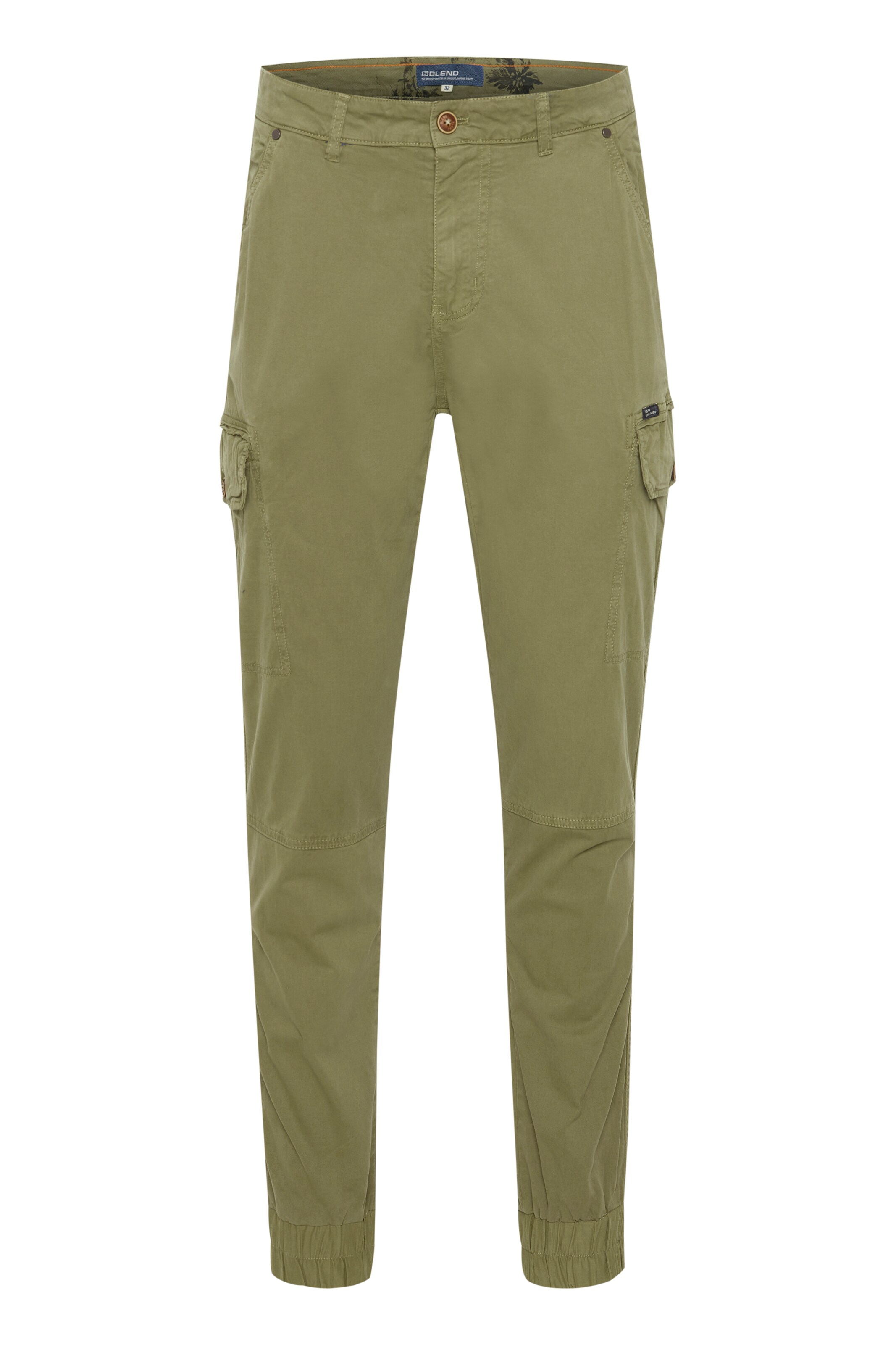 Pantaloni cargo 'BHNan' di BLEND in verde: frontale