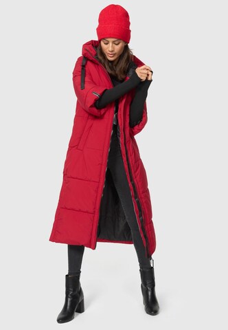 Manteau d’hiver 'Ciao Miau XIV' NAVAHOO en rouge