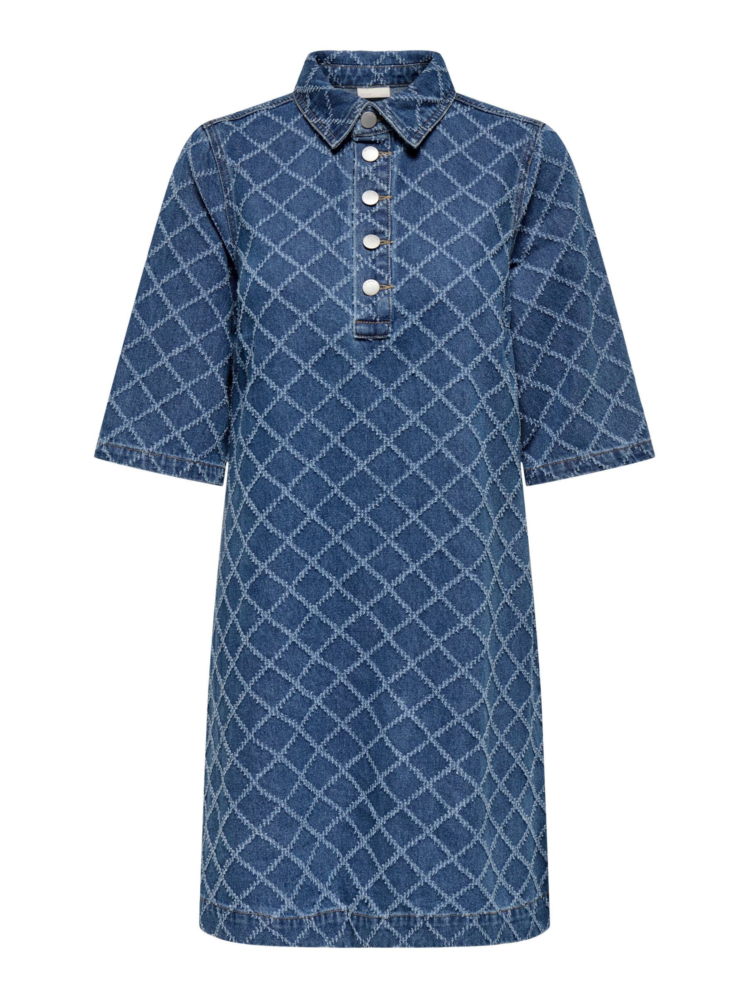 JDY Blusekjole 'JDYBella-Emilie' i blå: forside