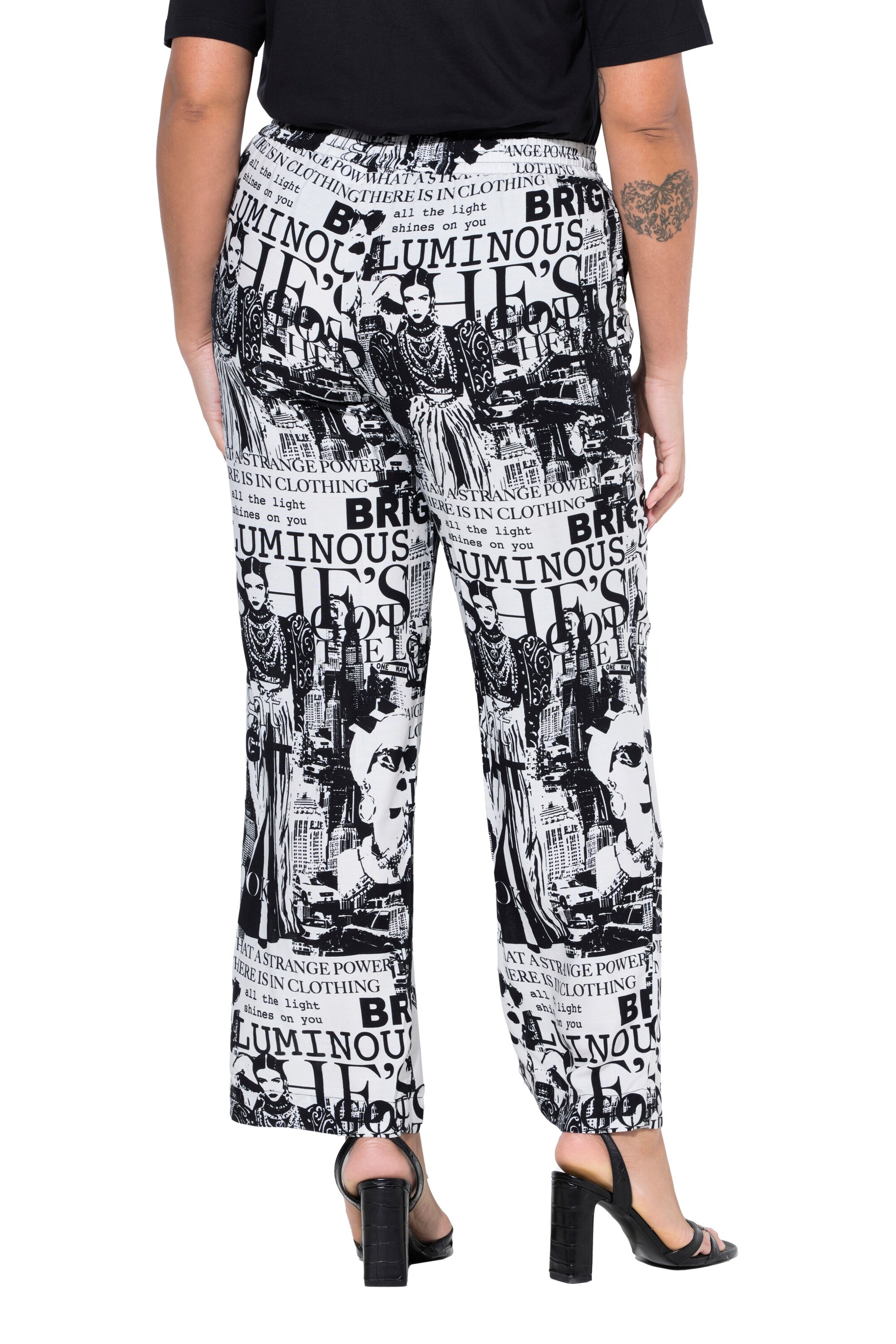 MIAMODA Loosefit Hose in Schwarz