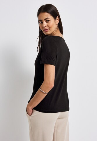 STREET ONE Shirt in Black