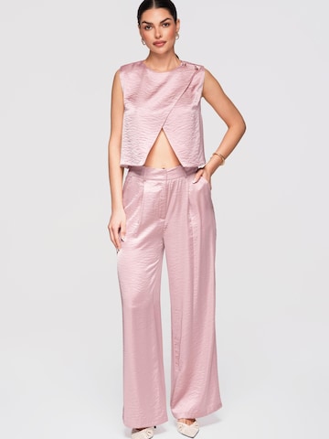 Ombre Wide leg Broek in Roze