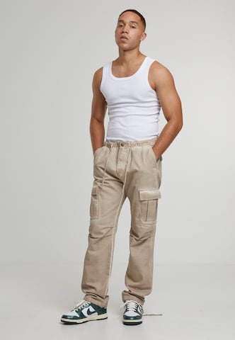 2Y Premium Loosefit Cargobroek 'Lunas' in Beige