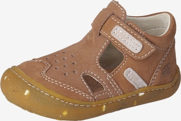 Pepino Flats in Brown: front
