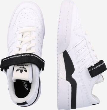 Baskets basses 'Forum' ADIDAS ORIGINALS en blanc