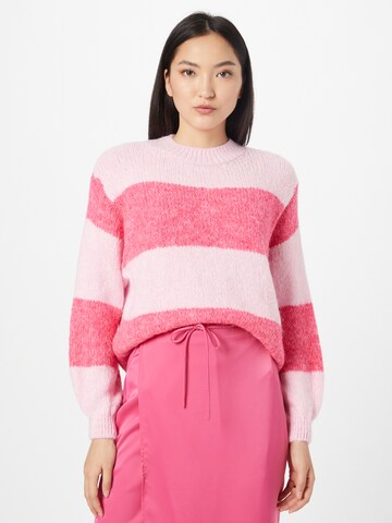 Gina Tricot Пуловер 'Willow' в розово: отпред