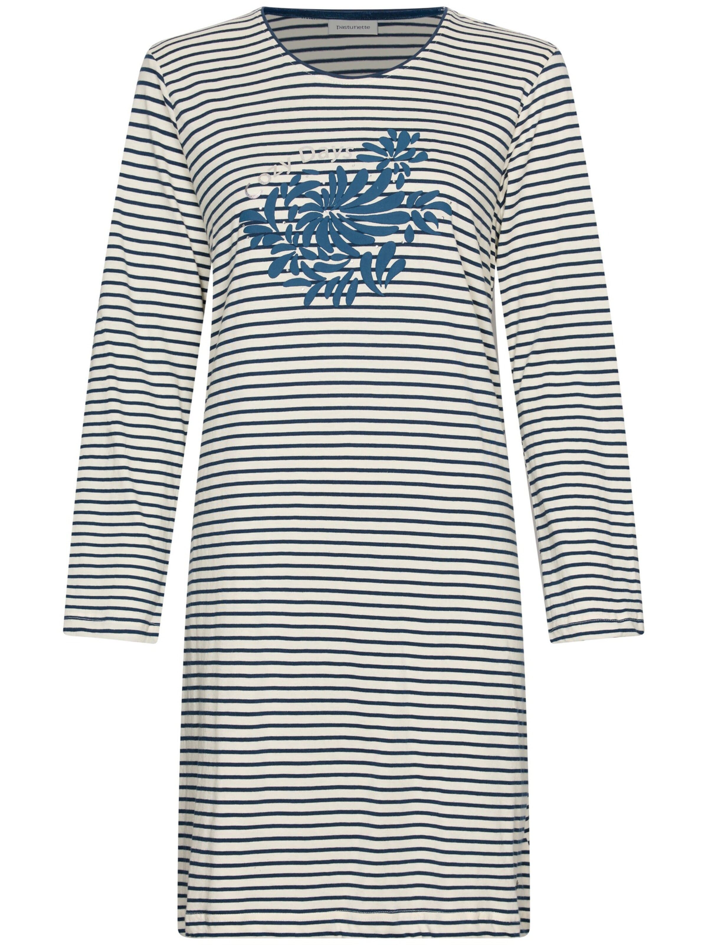 Pastunette Nachthemd in Blauw: voorkant