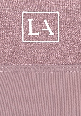 Skinny Pantalon de sport LASCANA ACTIVE en rose