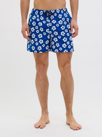Shorts de bain 'JPSTMaui' JACK & JONES en bleu : devant