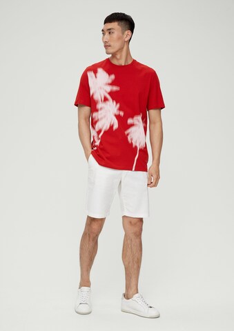 s.Oliver T-Shirt in Rot