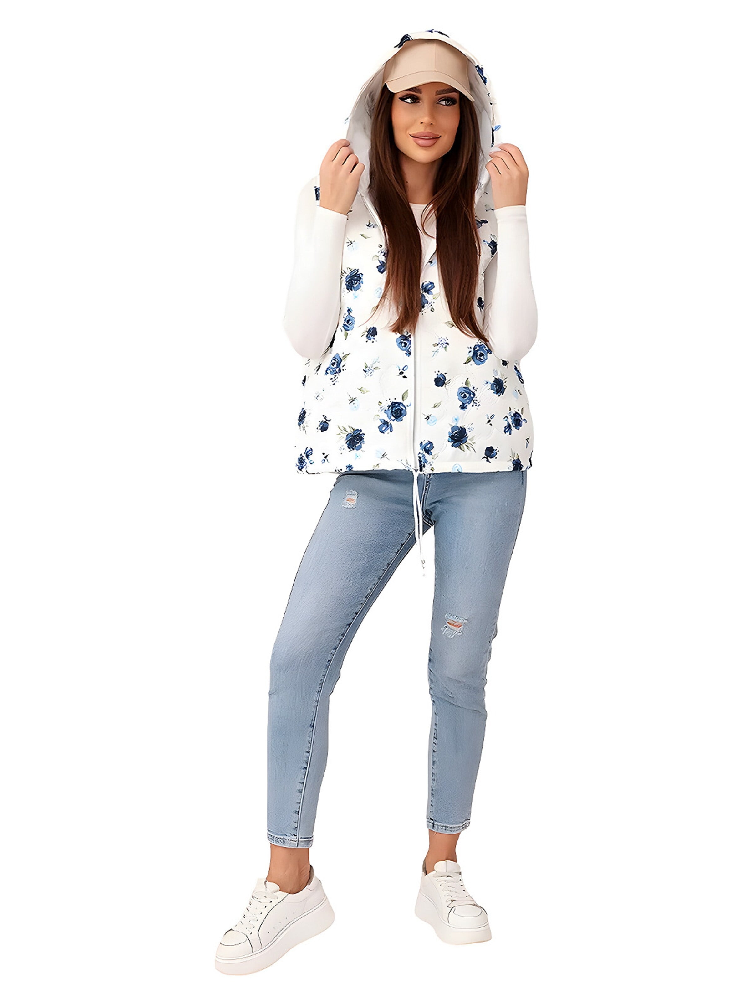 Lumera Weste‌‌‌‌‌‌‌‌‌ in Blau: Vorderseite