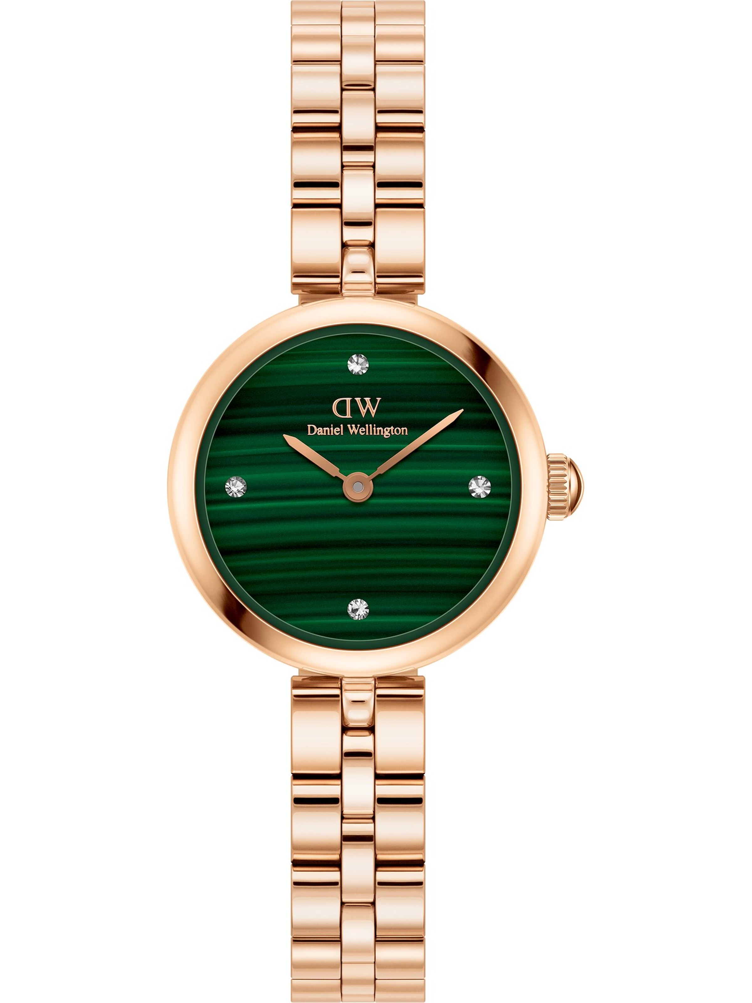 Montre à affichage analogique Daniel Wellington en rose : devant