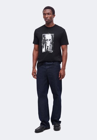 KARL LAGERFELD JEANS Póló ' KAMEO' - fekete
