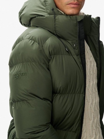 Superdry Winter Coat in Green