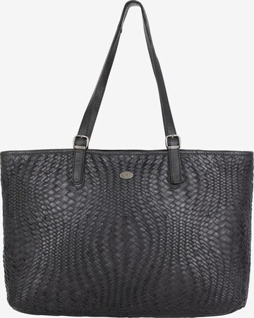 DreiMaster Vintage - Bolso de mano 'Takelage' en negro: frente