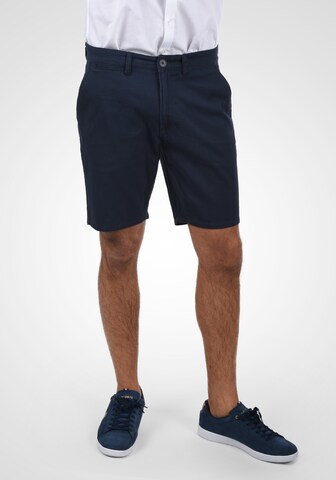 BLEND Regular Chino Pants 'Pierre' in Blue: front