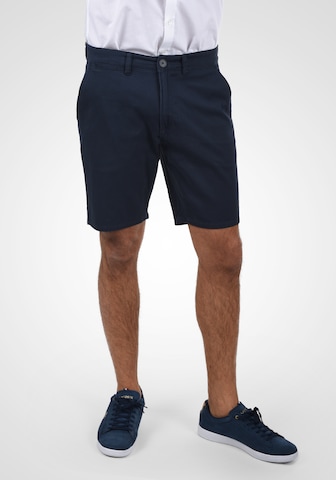 BLEND Regular Chino 'Pierre' in Blauw: voorkant