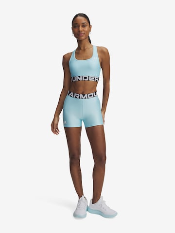 UNDER ARMOUR Workout Pants in Blue: front