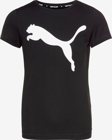 PUMA Shirt 'Active' in Zwart