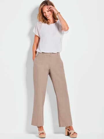 Wide Leg Pantalon 'Vera' Goldner en beige