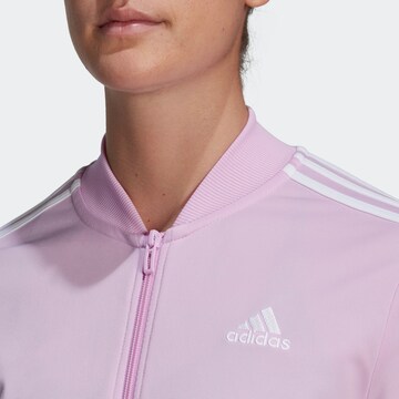 ADIDAS SPORTSWEAR Trainingspak 'Essentials 3-Stripes' in Lila