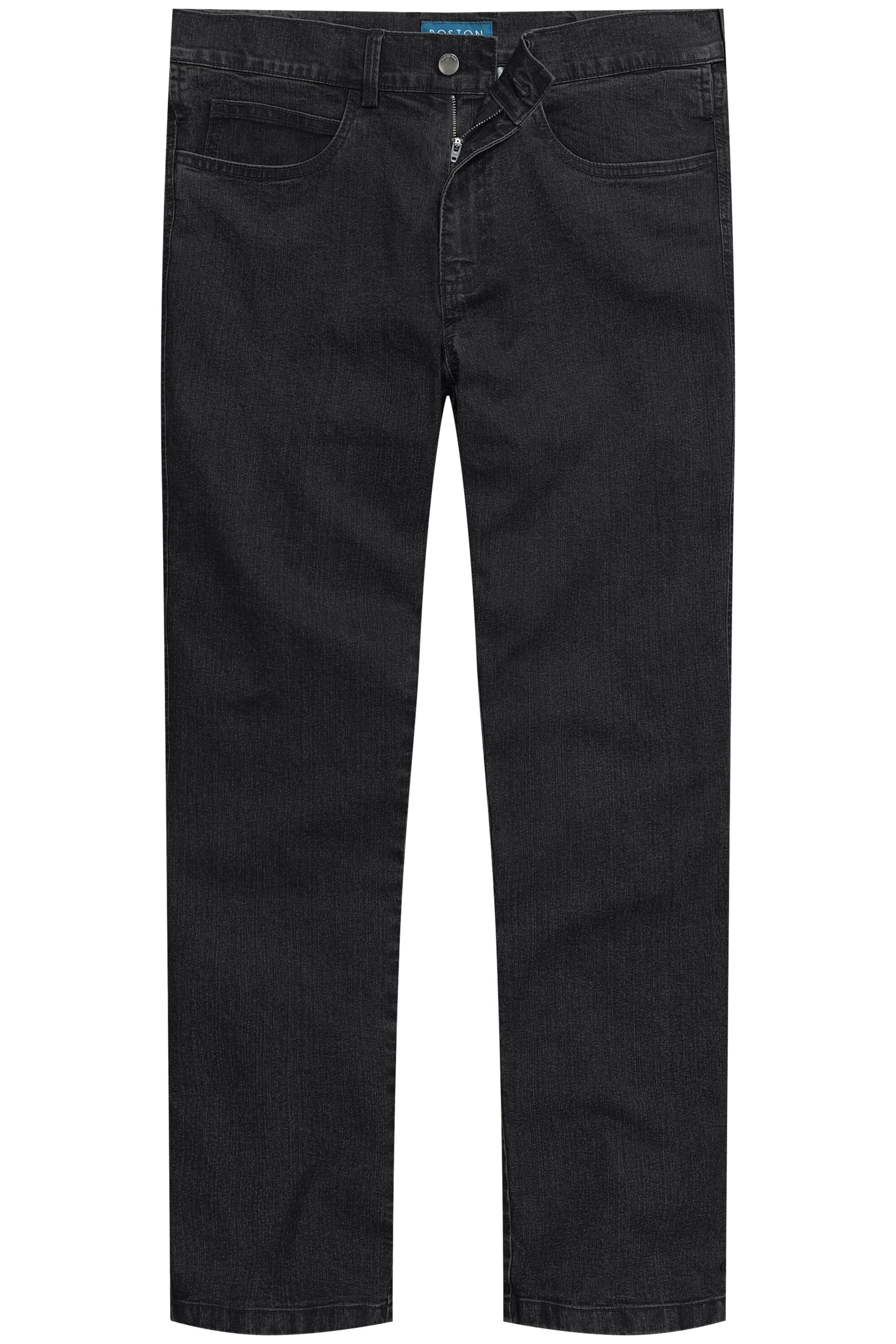 Boston Park Jeans in Black: front