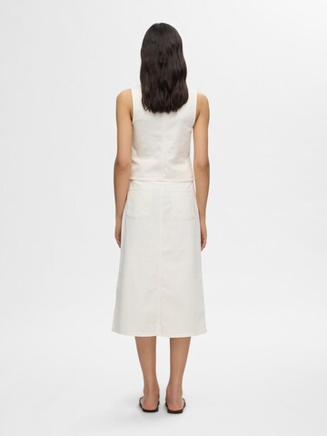 SELECTED FEMME Skirt in White