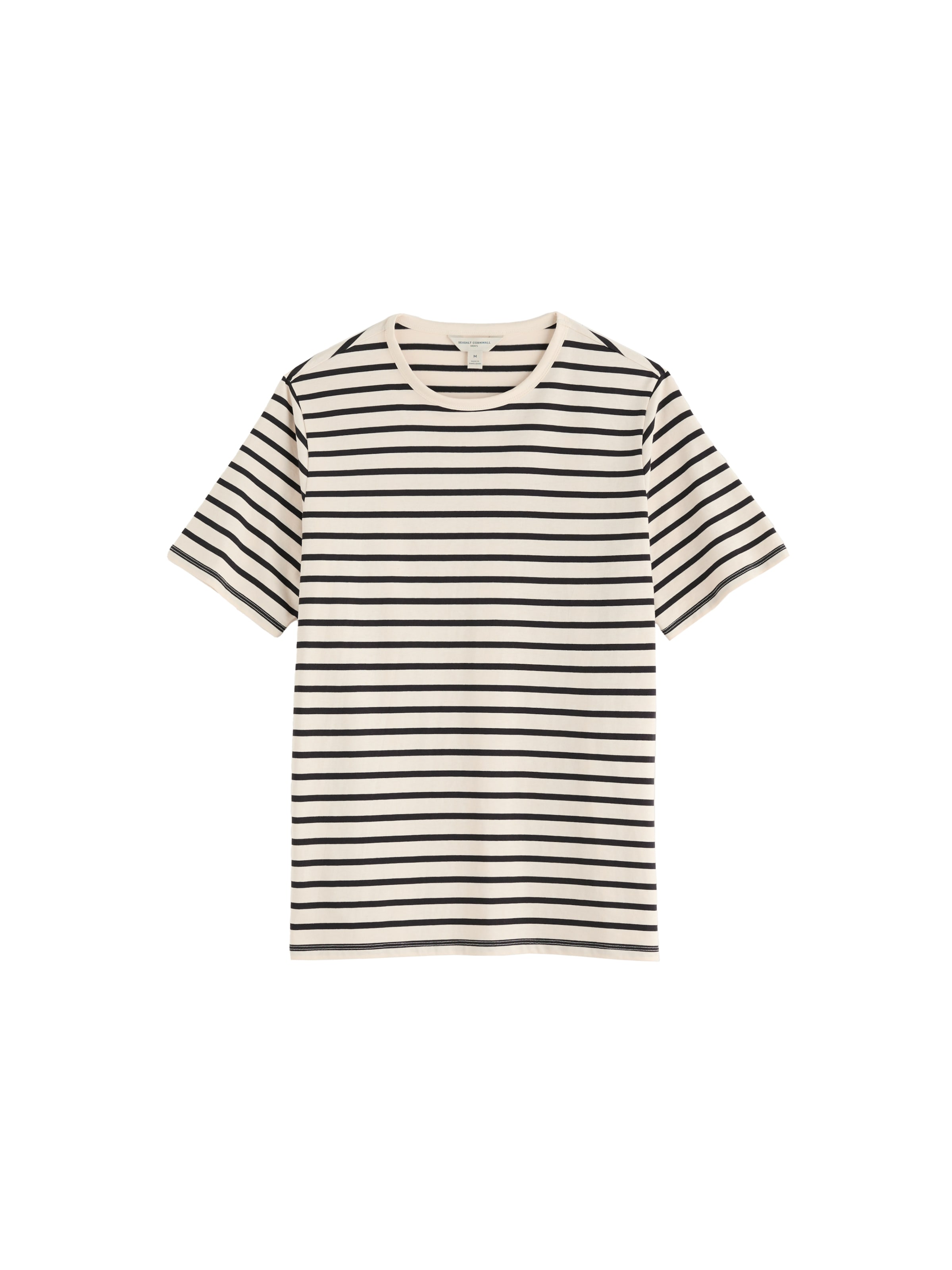 Maglietta 'Seven Seas Sailor' di Seasalt Cornwall in bianco: frontale