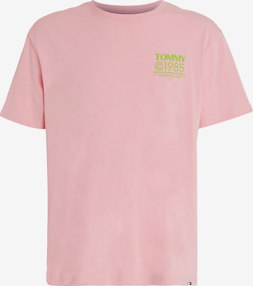 Tommy Jeans Shirt '1985 Collection' in Pink: front