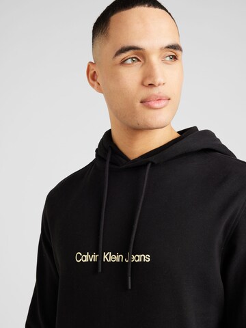 Sweat-shirt Calvin Klein Jeans en noir