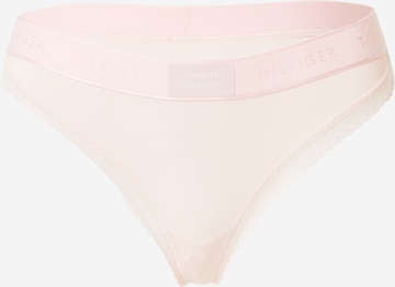 String Tommy Hilfiger Underwear en rose : devant