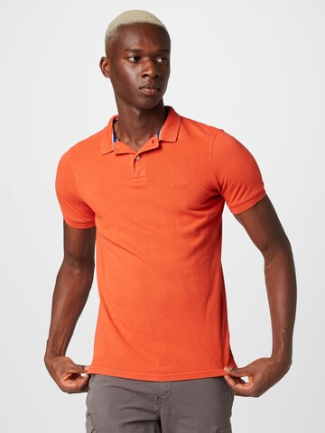 Superdry Shirt in Rood: voorkant