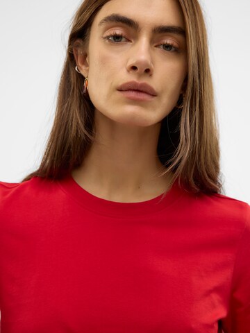 Maglietta 'VMPaulina' di VERO MODA in rosso