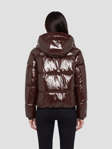 Schott NYC Wintermantel‌ in Braun